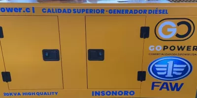 Generador diésel 20 kvA — Go Power • Herramientas y Maquinas Industriales