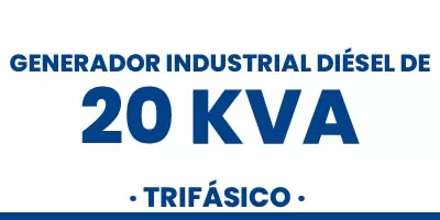 GENERADOR DIÉSEL DE 20 KVA TRIFÁSICO — Go Power • Herramientas y Maquinas Industriales