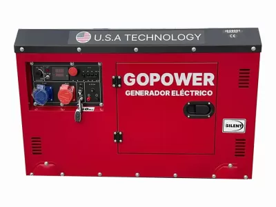 Generador 15 kva monofásico trifásico entrega inmediata — Go Power • Herramientas y Maquinas Industriales