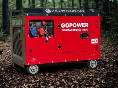 Generador de 15 kvA monofásico trifásico entrega inmediata — Go Power • Herramientas y Maquinas Industriales